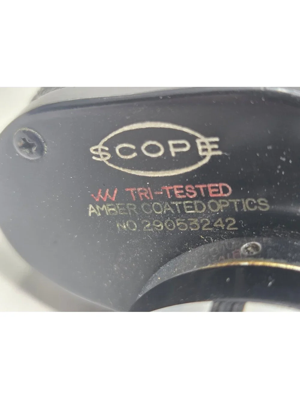 1960's Scope Deluxe binoculars Model 3212 Extra Wide Angle 7X35